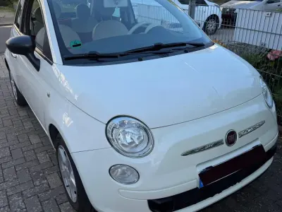Gebraucht Fiat 500 69 PS (50 kW) 2009 Weiß Cabrio