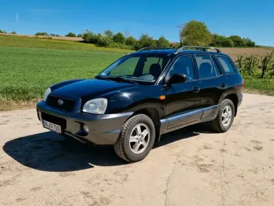 Gebraucht Hyundai Santa Fe GLS 145 PS (106 kW) 2002 Schwarz SUV
