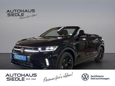 Gebraucht VW T-Roc Cabriolet R-line 150 PS (110 kW) 2025 Schwarz Cabrio