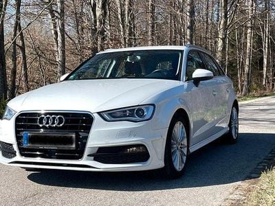 Usata Audi A3 Ambition 150 CV (110 kW) 2014 Bianco Berlina
