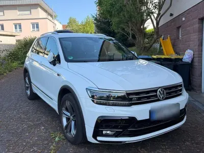 Używany VW Tiguan R-line 220 KM (161 kW) 2017 Biały SUV