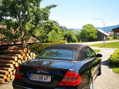 Gebraucht Mercedes CLK280 Avantgarde 231 PS (169 kW) 2006 Schwarz Cabrio