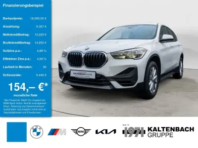 Begagnad BMW X1 Advantage 140 HK (102 kW) 2020 Vit SUV
