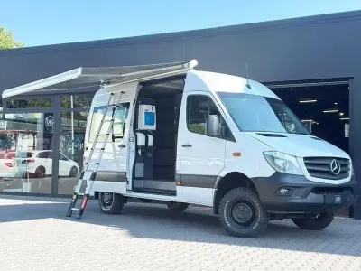 Gebraucht Mercedes Sprinter 163 PS (119 kW) 2016 Arktikweiß mb 9147