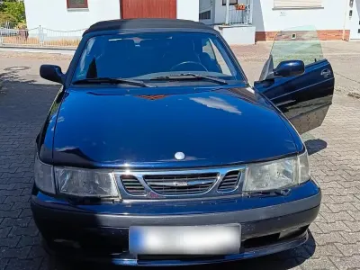 Gebraucht Saab 9-3 150 PS (110 kW) 2001 Blau Cabrio