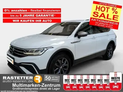Gebraucht VW Tiguan Allspace Life 150 PS (110 kW) 2023 Weiß SUV