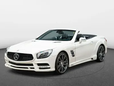Gebraucht Mercedes SL350 AMG 306 PS (225 kW) 2013 Weiß Cabrio