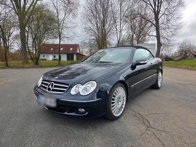 Gebraucht Mercedes CLK280 Avantgarde 231 PS (169 kW) 2008 Blau Cabrio