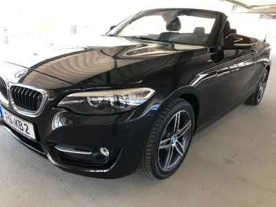 Używany BMW 220 Sport Line 190 KM (139 kW) 2016 Czarny Kabriolet