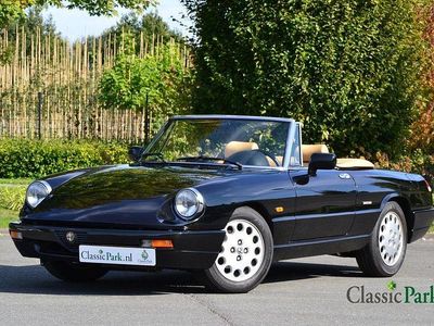 Gebraucht Alfa Romeo Spider 128 PS (94 kW) 1990 Schwarz Cabrio