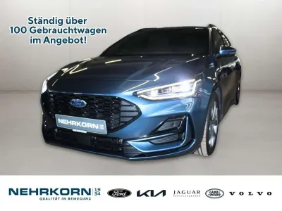 Neu Ford Focus ST-Line X 116 PS (85 kW) 2025 Blau Limousine