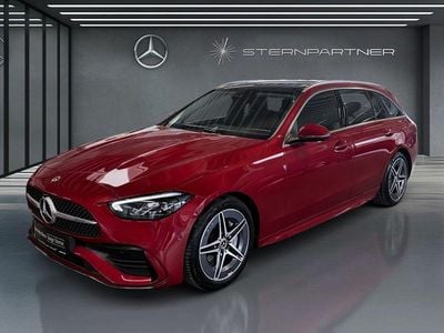 Gebraucht Mercedes C200 AMG 163 PS (119 kW) 2024 Rot Limousine