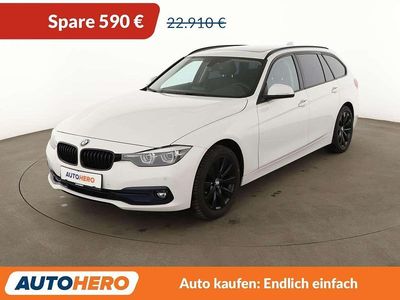 Gebraucht BMW 320 Sport Line 190 PS (139 kW) 2019 Alpinweiss Kombi