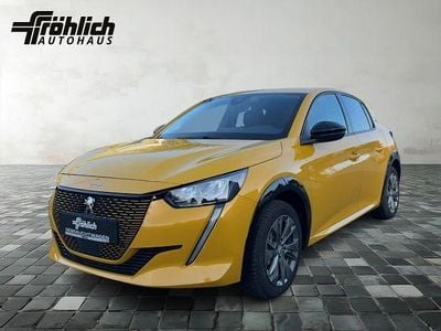 Gebraucht Peugeot e-208 Allure 100 kW (136 PS) 2023 Gelb Kleinwagen