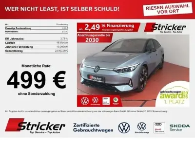 Gebraucht VW ID.7 GTX 250 kW (340 PS) 2025 Limousine