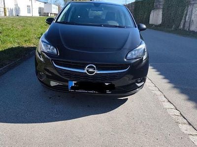 Gebraucht Opel Corsa Edition 90 PS (66 kW) 2018 Schwarz Kleinwagen