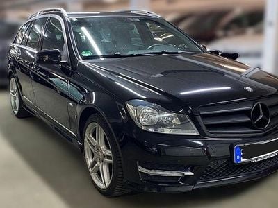 Brugt Mercedes C180 AMG 156 HK (114 kW) 2013 Sort Stationcar