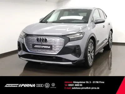 Gebraucht Audi Q4 Sportback e-tron Ambiente 194 kW (265 PS) 2023 Kieselgrau SUV