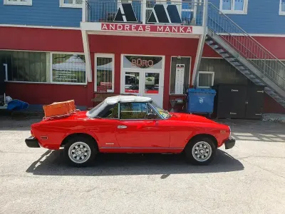 Gebraucht Fiat 124 102 PS (75 kW) 1984 Rot Cabrio