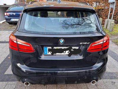 Usata BMW 218 Advantage 150 CV (110 kW) 2018 Nero Station wagon