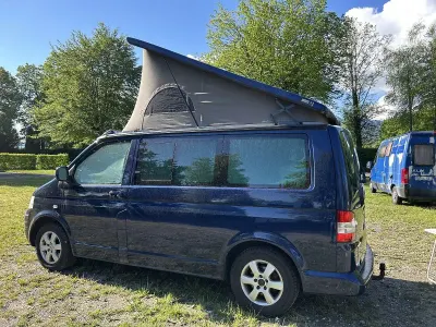 Gebraucht VW Multivan 174 PS (127 kW) 2009 Blau Van / Kleinbus