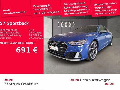 Gebraucht Audi S7 Sportback Ambiente 344 PS (253 kW) 2023 Ascariblau metallic/ascariblau metallic Kleinwagen