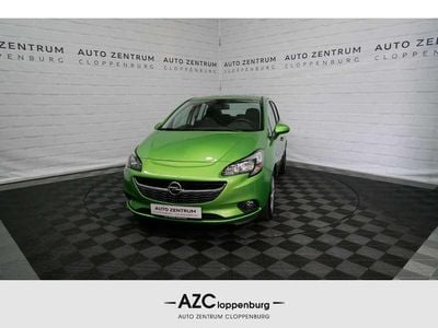 Gebraucht Opel Corsa Edition 90 PS (66 kW) 2017 Grün Kleinwagen