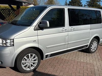 Second-hand VW T5 Highline 96 CP (70 kW) 2007 Argintiu Van