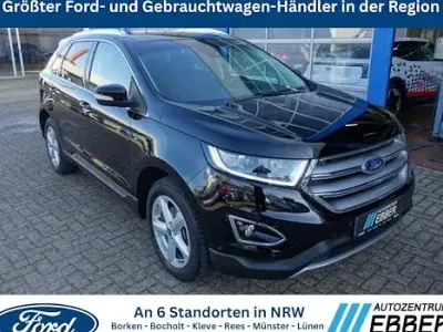 Brugt Ford Edge Titanium 210 HK (154 kW) 2016 Sort SUV