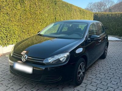 Gebraucht VW Golf VI 102 PS (75 kW) 2009 Schwarz Kleinwagen