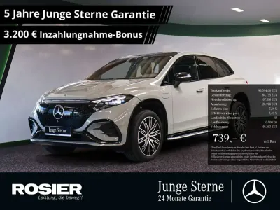 Gebraucht Mercedes EQS580 Premium Plus 400 kW (544 PS) 2024 Grau / manufaktur alpingrau SUV