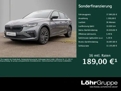 Gebraucht Skoda Scala Selection 95 PS (69 kW) 2025 Grau Kleinwagen
