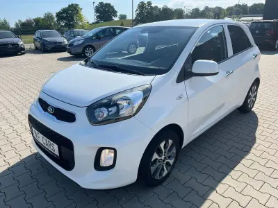 Gebraucht Kia Picanto DREAM-TEAM Edition 67 PS (49 kW) 2015 Weiß Kleinwagen