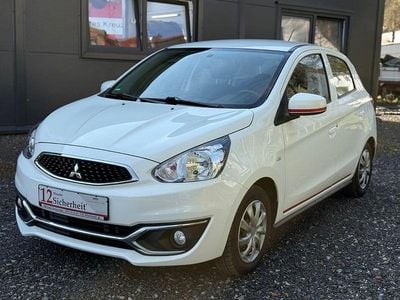 Gebraucht Mitsubishi Space Star Basis 71 PS (52 kW) 2019 Weiß Kleinwagen