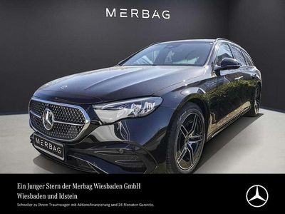 Gebraucht Mercedes E300 Advanced 313 PS (230 kW) 2024 Obsidianschwarz Limousine