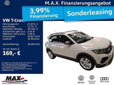 Grau Gebraucht 2025 VW T-Cross Goal SUV | 25.879 € (Fairer Preis)