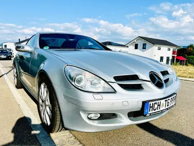 Gebraucht Mercedes SLK350 272 PS (200 kW) 2004 Silber Cabrio