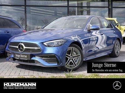 Gebraucht Mercedes C300e AMG 313 PS (230 kW) 2024 Spektralblau metallic Limousine