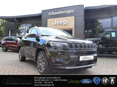 Neu Jeep Compass Summit 131 PS (96 kW) 2025 Schwarz SUV