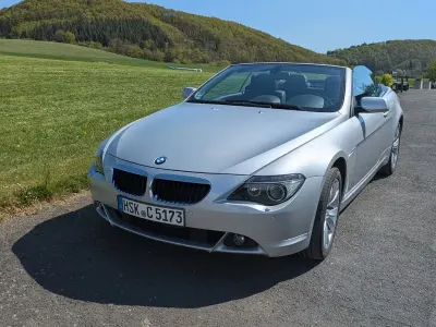 Brugt BMW 630 Cabriolet Sport Line 258 HK (189 kW) 2006 Sølv Cabriolet