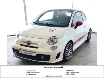 Gebraucht Abarth 500 135 PS (99 kW) 2010 Bianco gioioso/perla/nuvola Limousine