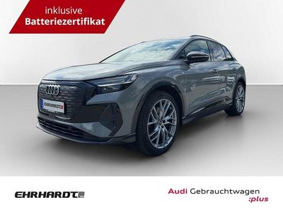 Gebraucht Audi Q4 e-tron S-Line 150 kW (204 PS) 2022 Grau SUV