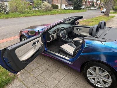 Gebraucht Mercedes SLK230 195 PS (143 kW) 1998 Braun Cabrio