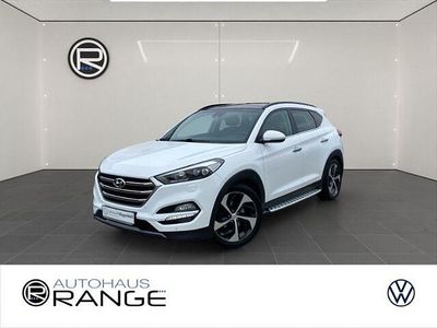 Gebraucht Hyundai Tucson 177 PS (130 kW) 2017 Weiß SUV