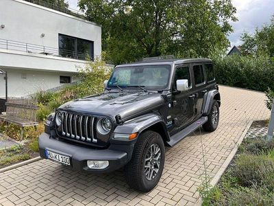Gebraucht Jeep Wrangler Sahara 381 PS (280 kW) 2022 Grau SUV