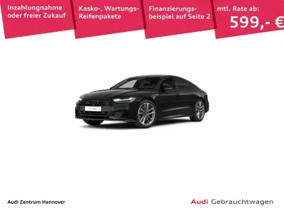 Gebraucht Audi A7 Advanced 299 PS (219 kW) 2023 0e mythosschwarz metallic (metallic) Limousine