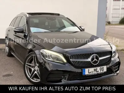 Gebraucht Mercedes C300 AMG 245 PS (180 kW) 2020 Schwarz Limousine