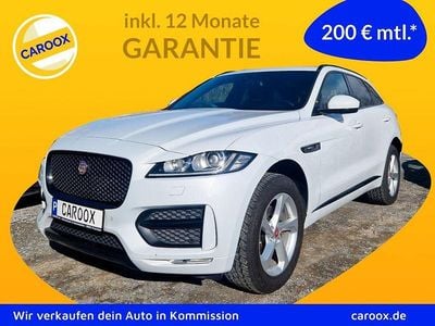 Gebraucht Jaguar F-Pace R-Sport 179 PS (131 kW) 2018 Weiß SUV