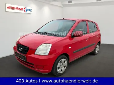 Brugt Kia Picanto EX 65 HK (47 kW) 2006 Rød Hatchback