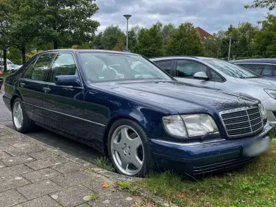 Gebraucht Mercedes S320 231 PS (169 kW) 1995 Blau Limousine